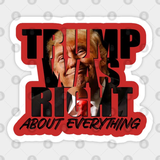 Trump for President Sticker by GreenGuyTeesStore